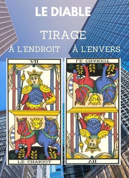 tarot gratuit carte le diable tarot de marseille Travail