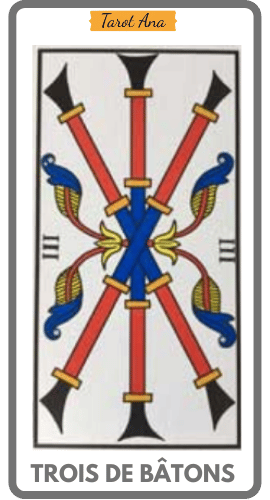 Trois de Batons