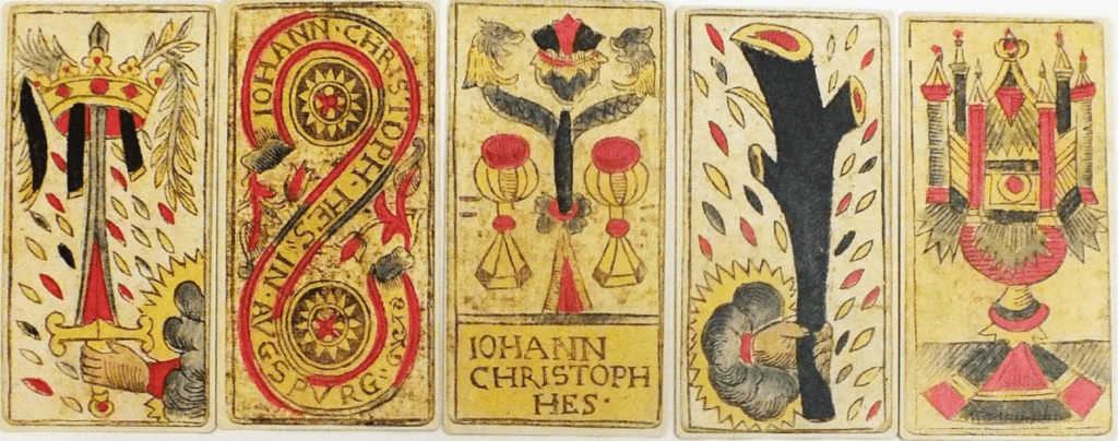 the Marseille Tarot in 1750