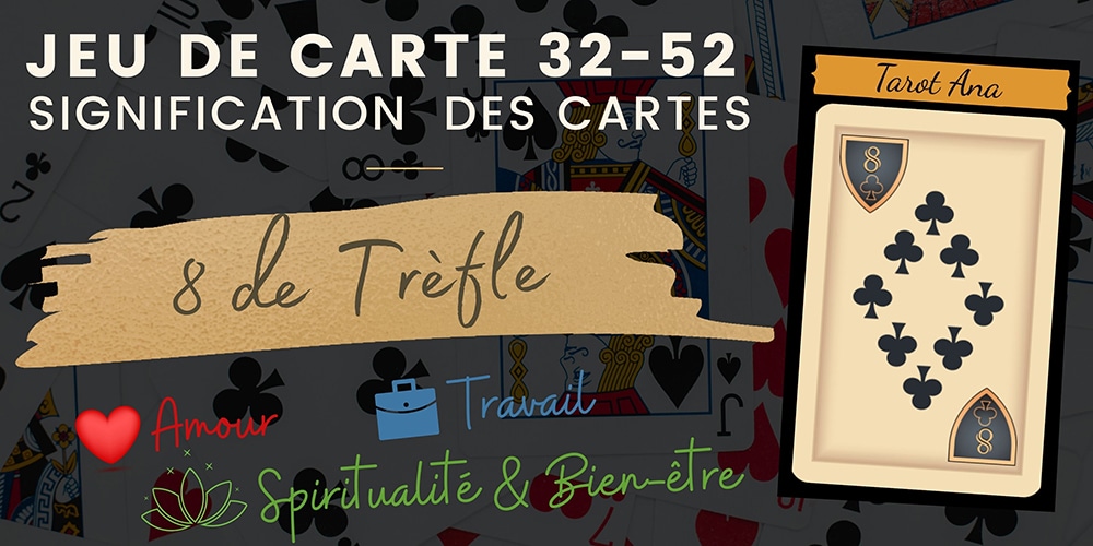 8 of Clubs 32 52 cards