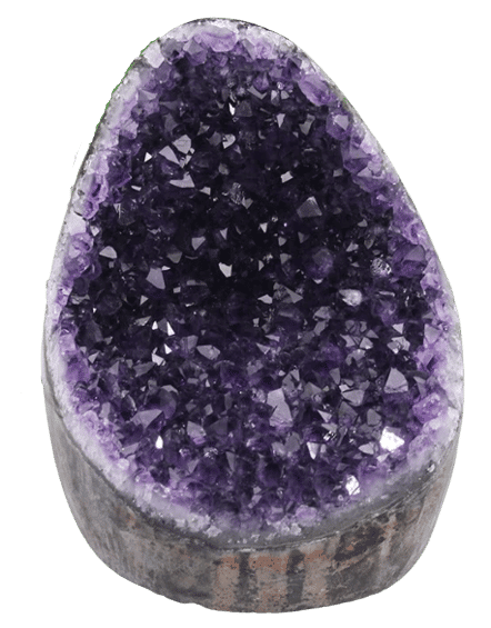 géodes amethystes