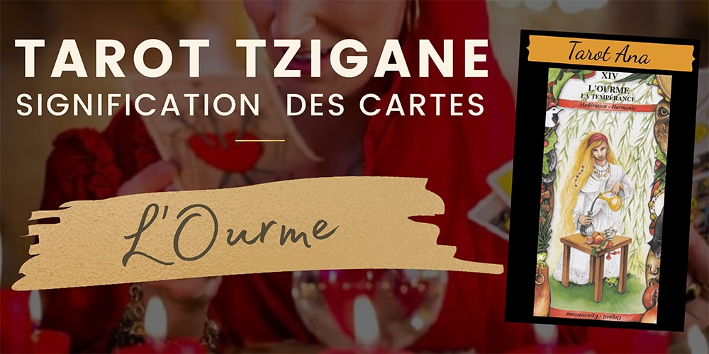 14 l ourme la temperance Tarot Tzigane
