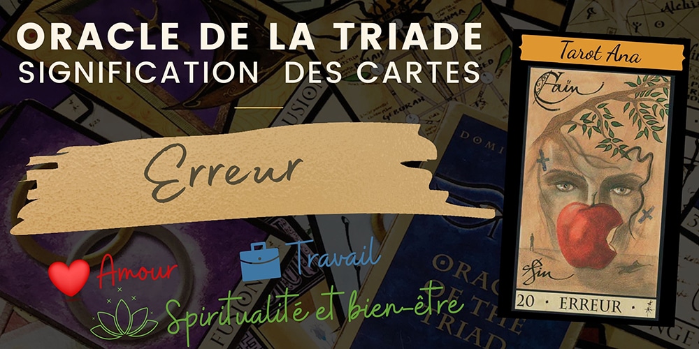 20 erreur triade