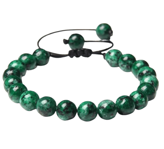 bracelet jade malachite