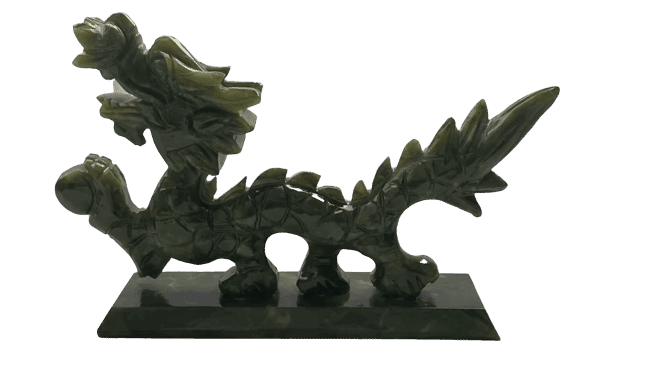 feng shui dragon jade