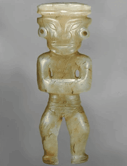 pré Yangshao objets sacrés jade