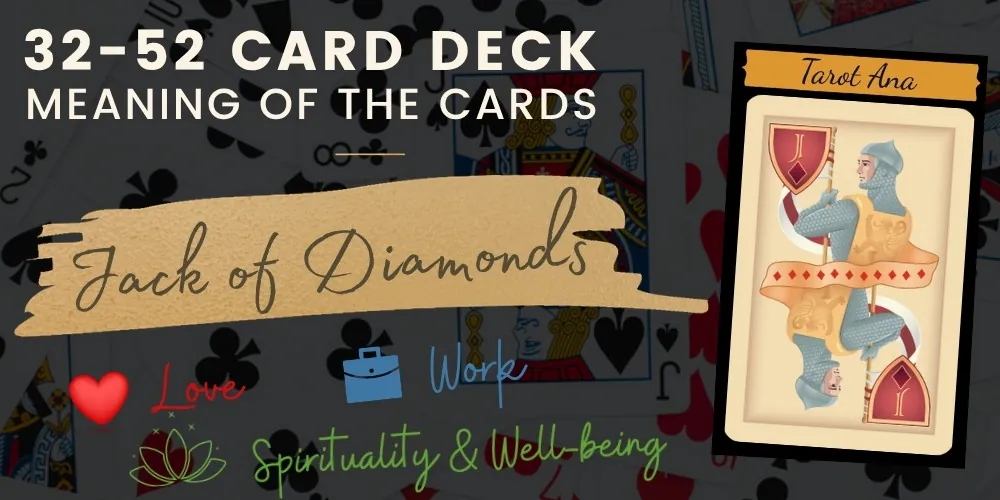 Jack of Diamonds 32 52 cards