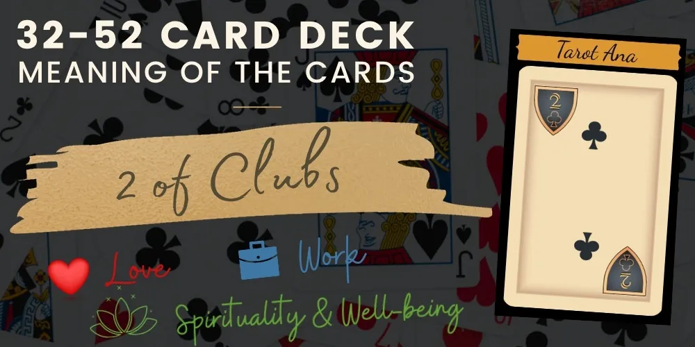 2 of Clubs 32 52 cards