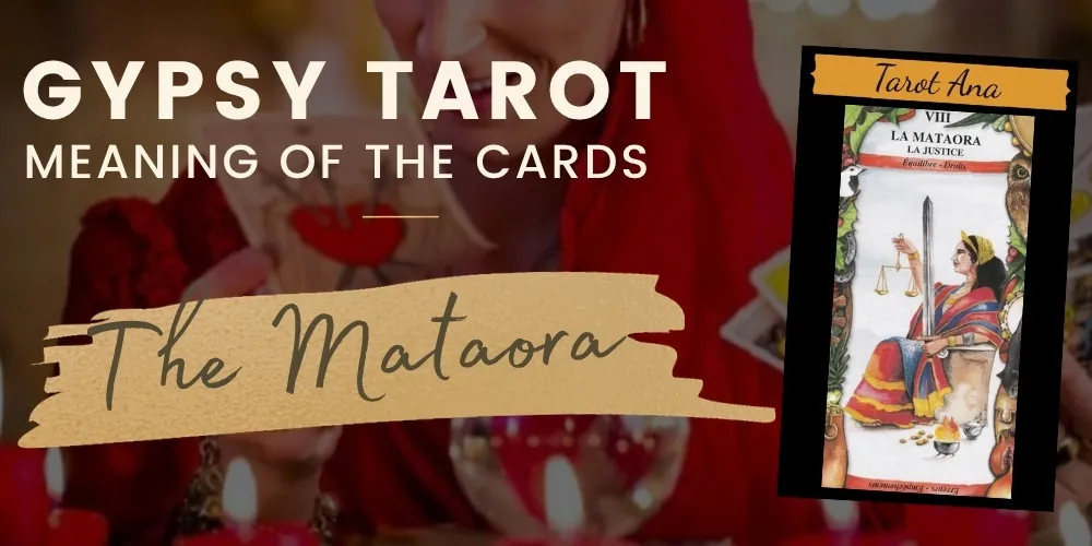 8 The Mataora Justice Gypsy Tarot