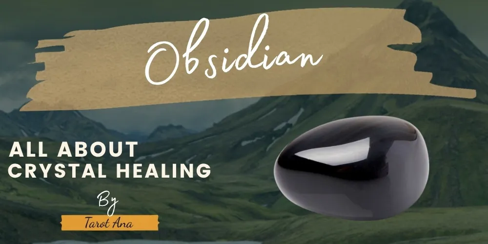 Obsidian stone