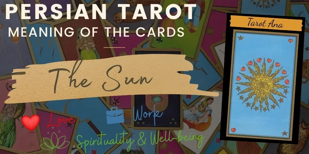 The sun persian tarot