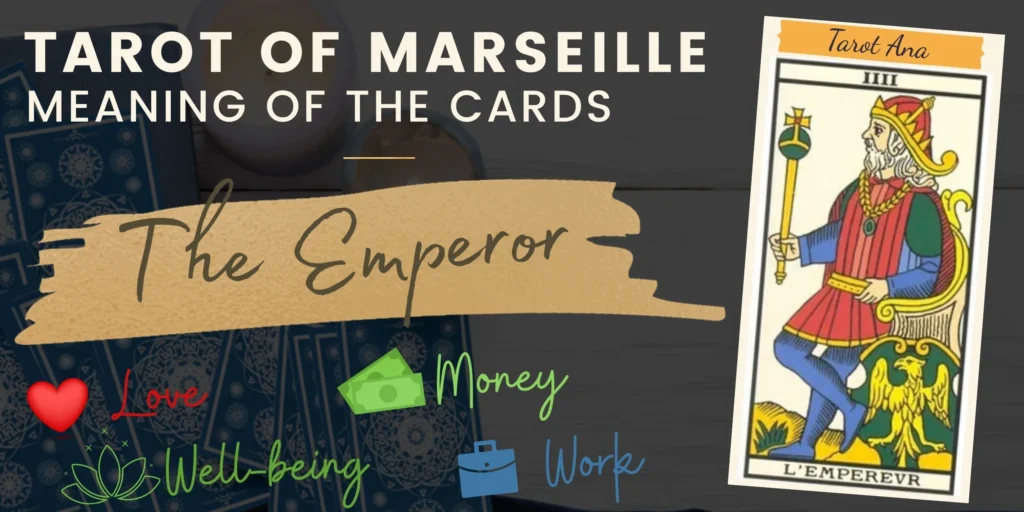 free tarot emperor card marseille tarot