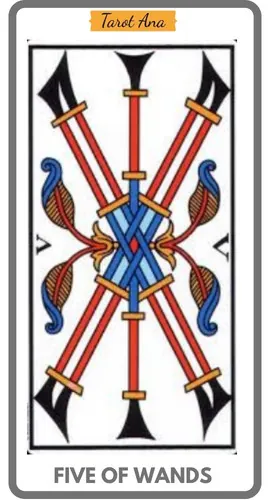 Five of Wands