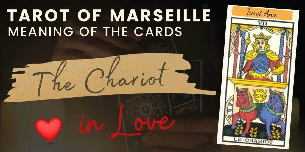 free tarot the chariot card from the tarot de marseille rectangle