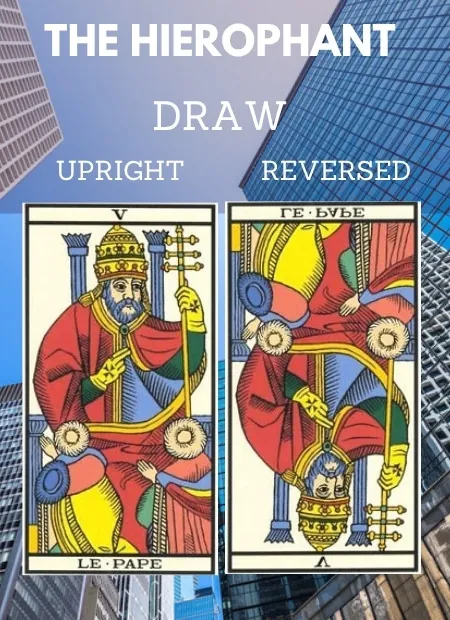 free tarot the hierophant card from the tarot de marseille Work