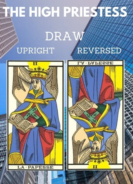 free tarot the high priestess card from the tarot de marseille Work