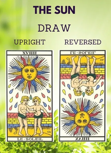 free tarot the sun card from the tarot de marseille Health