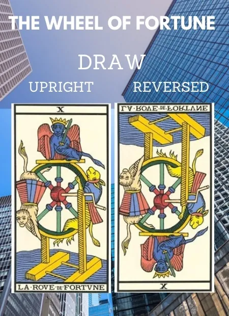free tarot the wheel of fortune card from the tarot de marseille Work