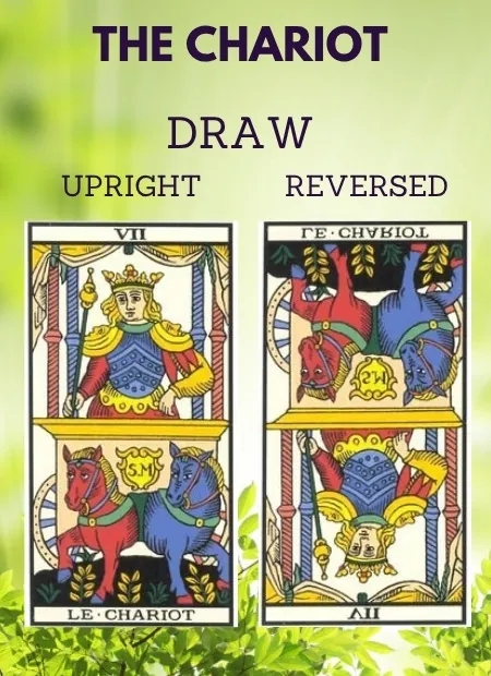 free tarot the chariot card from the tarot de marseille Health