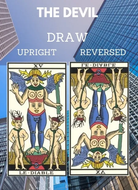 free tarot the devil card from the tarot de marseille Work
