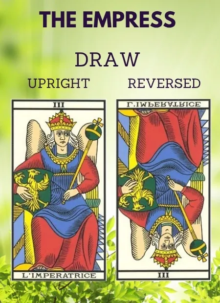 free tarot the empress card from the tarot de marseille Health