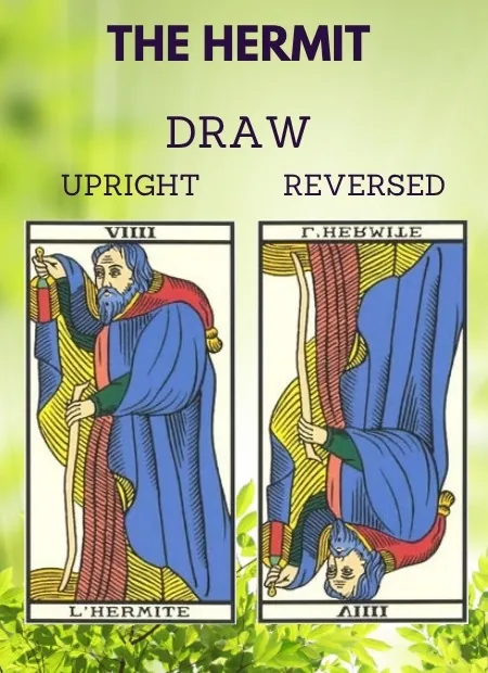 free tarot the hermit card from the tarot de marseille Health