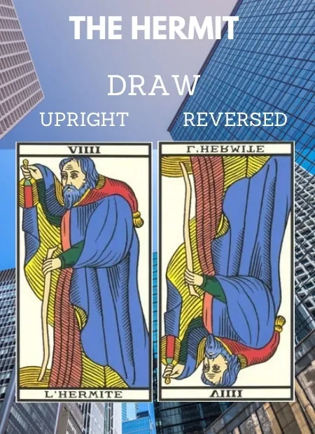 free tarot the hermit card from the tarot de marseille Work