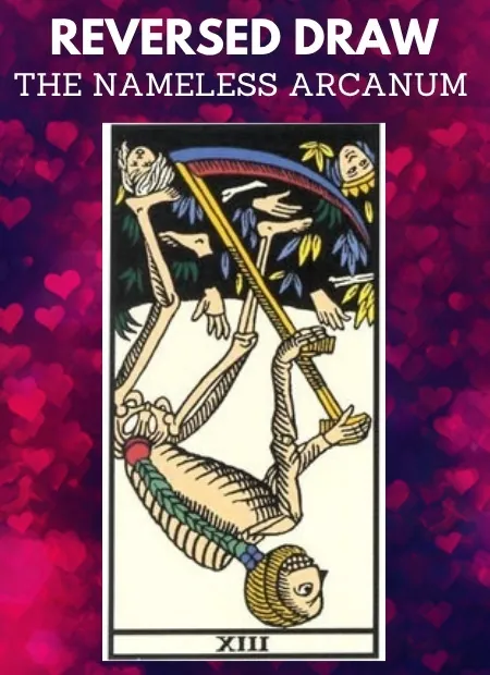 free tarot the nameless arcana card from the tarot de marseille reversed