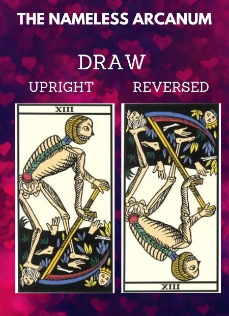 free tarot the nameless arcana card from the tarot de marseille love