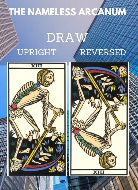 free tarot the nameless arcana card from the tarot de marseille work